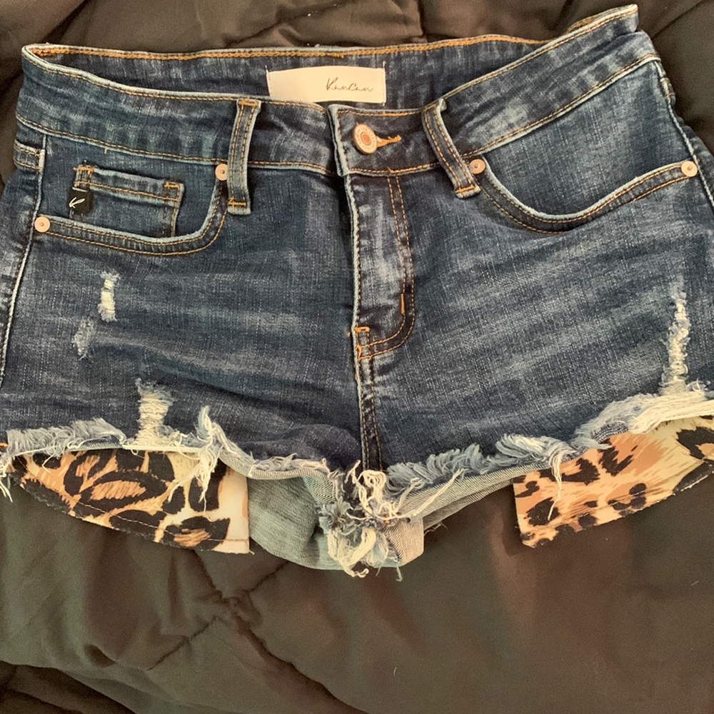 Kancan Jean Shorts. Size Medium